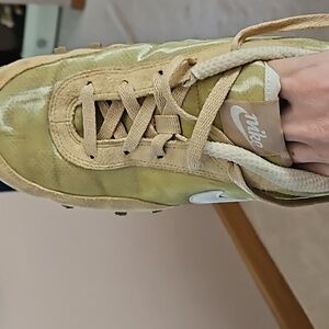 Nike shoes yellow-green